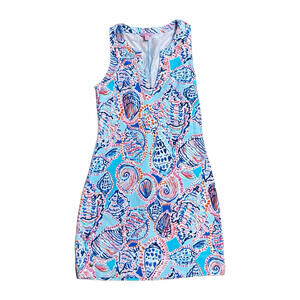 Lilly Pulitzer Shell Me About It Estrada Mini Dress Size XS Multicolor
